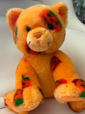 OG 2008 Build a Bear Pumpkin Kitty